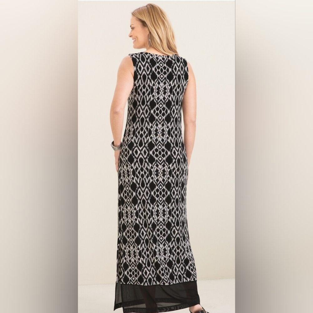 Travelers Classic Aztec-Print Dress Size 1 (US 8) - Picture 2 of 6
